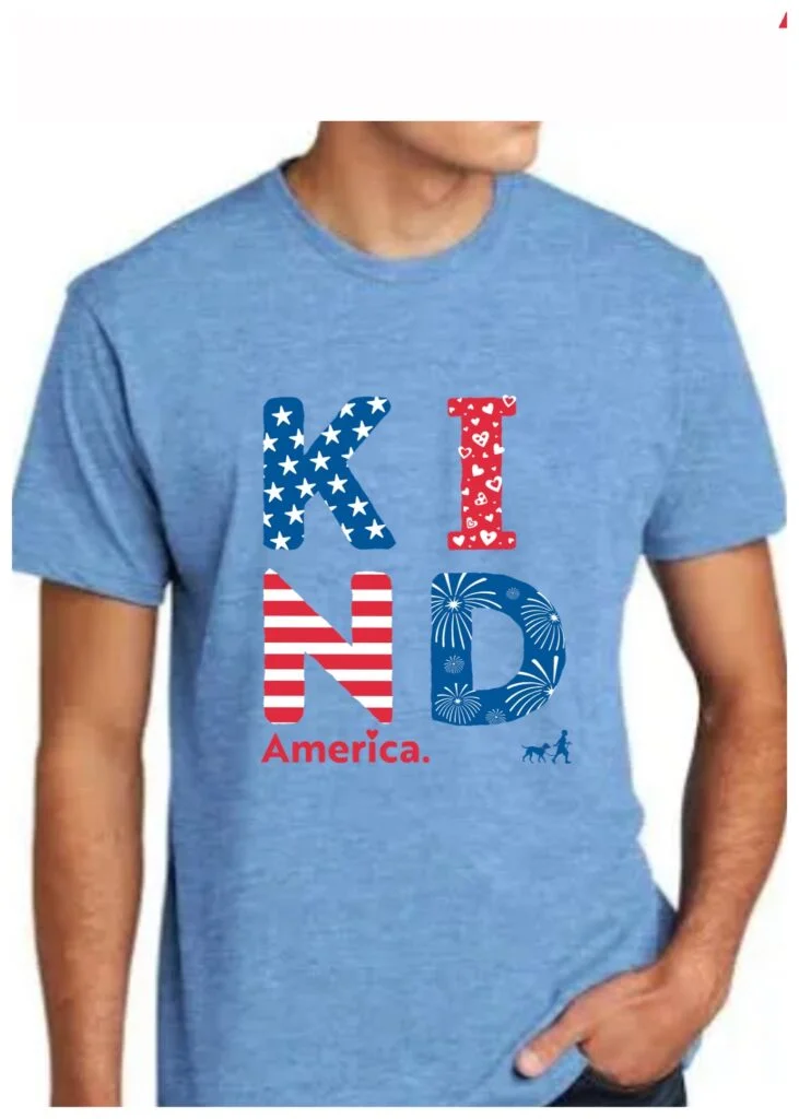 KIND America Columbia Blue *with a little shimmer **4xl is a darker blue