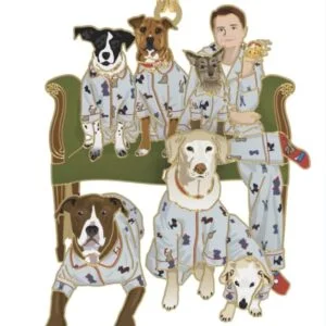 Jonny and family Ornament