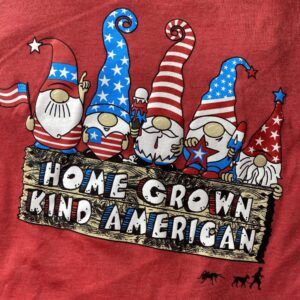 Kind American Gnome **YOUTH** Red (YS-YXL)