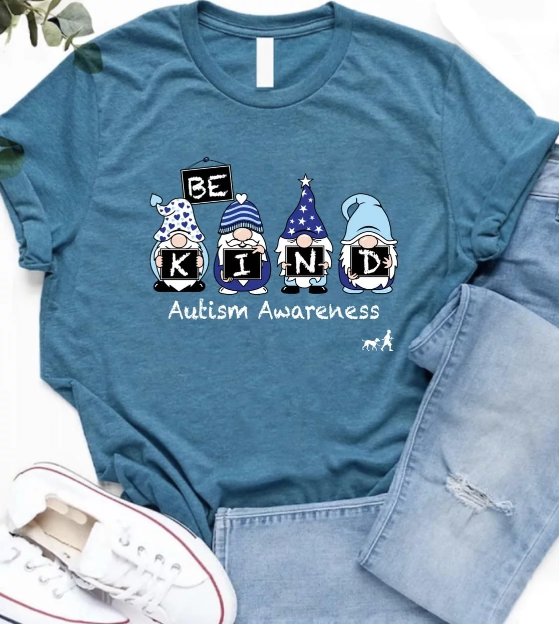 Autism Awareness Gnome Be Kind (Adult small-4xl)